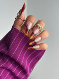 Amethyst Muse Pinstripe