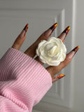 Rose bloom ring