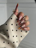 Polka dot Elegance blazer
