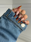 Classic two sides denim sleeve