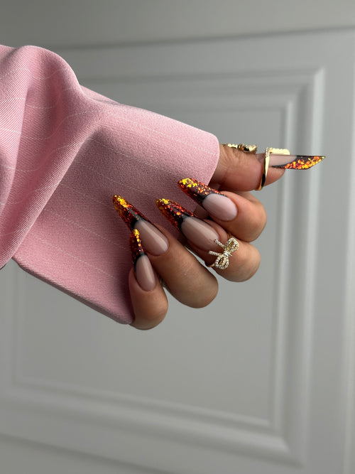 Baby pink pinstripe blazer